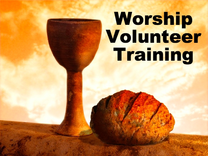 Worship Volunteer Training