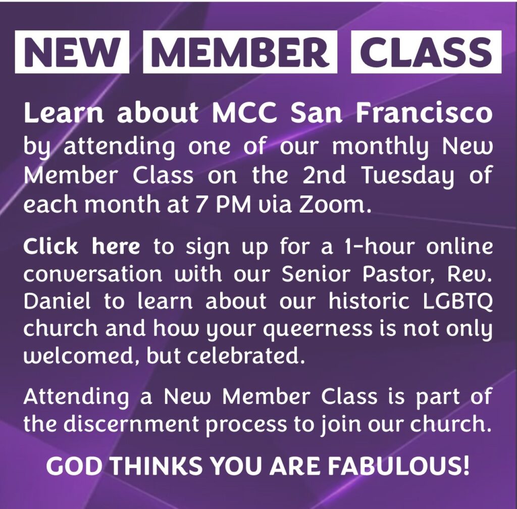 New Member Class